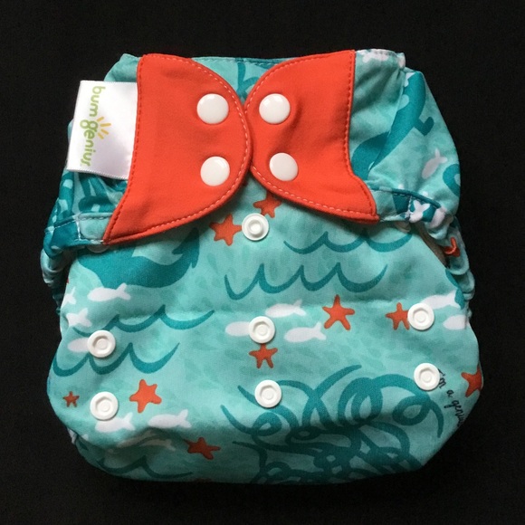 BumGenius Other - 🦖🦖SOLD🦖🦖BumGenius Organic AIO Cloth Diaper